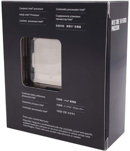 Intel Core i9 9820X X-Series 3.3 GHz Upto 5 GHz LGA 2011 Socket 10
