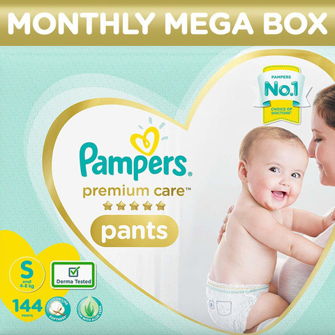 pampers premium care pants size