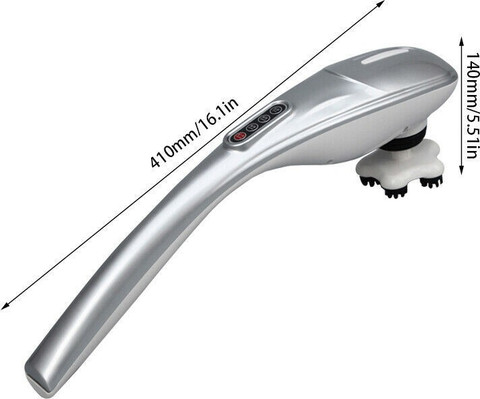 Monument Handheld Electric Massager Back Neck Foot Vibrating Therapy  Machine with 5 Parts , Body Massage Machine for Pain Relief , Back Massage  Machine , Body Massager Machine for Full Body ,