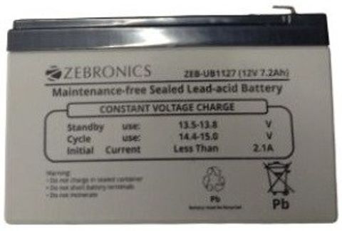 ZEBRONICS ZEB-UB1127 (12V 7.2Ah) 230 V Offline/Standby Tower Model