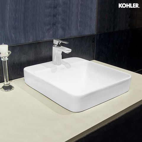 75374in KOHLER K-75374IN-1-0 Forefront Vessel Bathroom Basin Sink with Single ...