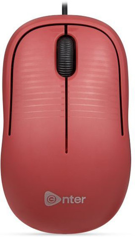Click USB Optical Mous Wired Ambidextrous Optical Mouse - Click