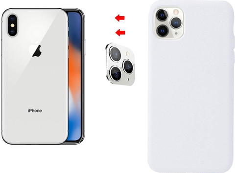 VONZEE Back Cover for Iphone X Camera Lens Converter for iPhone X