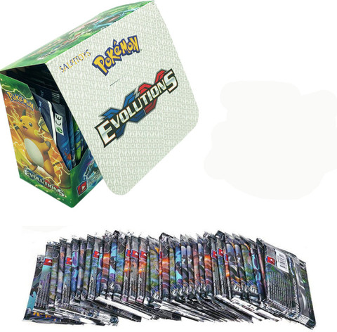 SALPITOYS Pokemon XY Evolutions Sealed Booster Box 36 Pack( 360 Cards) -  Pokemon XY Evolutions Sealed Booster Box 36 Pack( 360 Cards) . Buy POKEMON  CARDS toys in India. shop for SALPITOYS products in India. | Flipkart.com