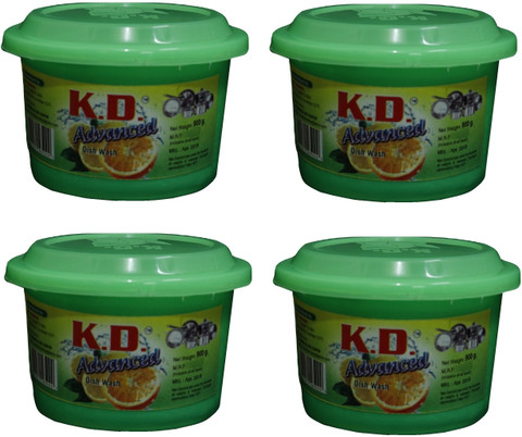 K D Advance Dish Wash Bar 3600 gram ( PACK OF 4 ) Dishwash Bar