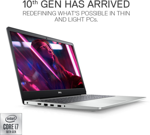 DELL ノートパソコン　10TH GEN DELL Inspiron 5000 Intel Core i7 10th Gen 1065G7 - (8 GB/1 TB HDD