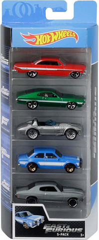 HOT WHEELS Hw Fast & Furious, Pack of 5 (2019) - Hw Fast & Furious