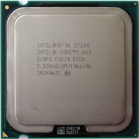 Intel CORE 2 DUO E7200 2.53 GHz LGA 775 Socket 2 Cores Desktop