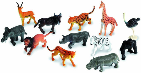 MV SUPER HUB Animal Learning Toys for Kids (Pack of 12) - Tiger
