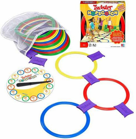 FunBlast Twister Hopscotch Active Indoor Play with Rings Game for Kids ...