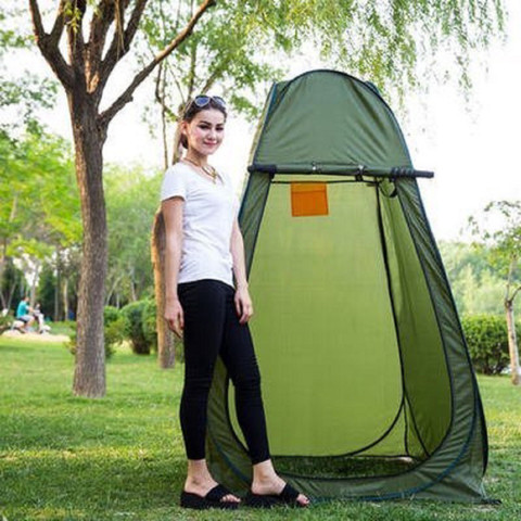 JK ENTERPRISE Portable Toilet Tent Popup Camping Beach Shower Dress Changing  Room (GREEN) Tent - For Suitable For Travelling, Camping, Family Tour - Buy  JK ENTERPRISE Portable Toilet Tent Popup Camping Beach