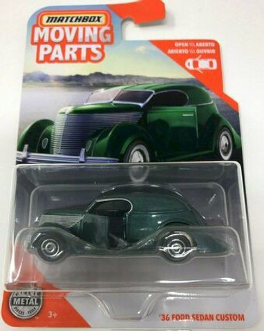 MATCHBOX 2020 MOVING PARTS CARS CASE E (8 Cars) - 2020 MOVING