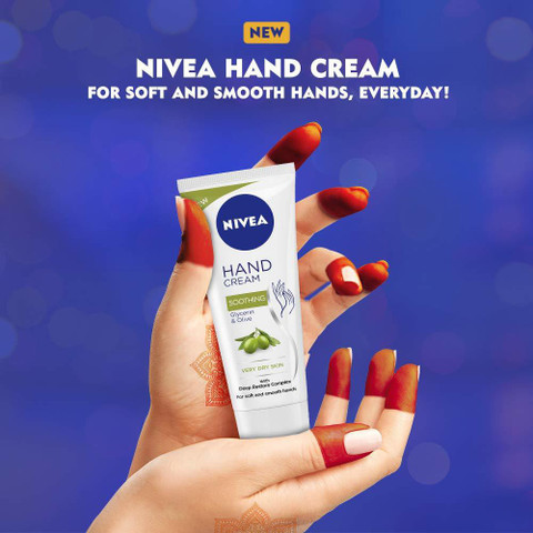 NIVEA Hand Cream, Soothing Glycerin & Olive, Pack of 2 - 75ml - Price in  India, Buy NIVEA Hand Cream, Soothing Glycerin & Olive, Pack of 2 - 75ml  Online In India,
