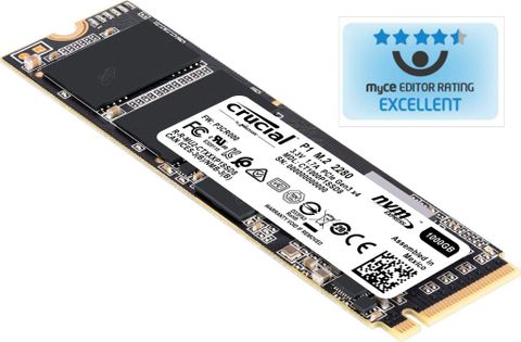 Crucial P1 500 GB Laptop, All in One PC's, Desktop, Servers Black