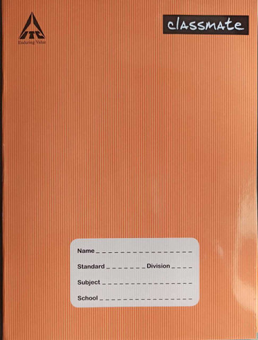 Classmate 1 A5 Notebook SINGLE 172 Pages Price in India - Buy