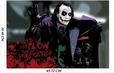 The-Dark-Knight-Joker | Poster For Room | Decorative Poster | Wall