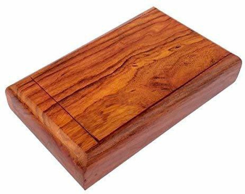 handmade wooden cigarette case Coffee Leather Mens 7pcs Cool Custom Cigarette Holder for Men An ideal gift and creative project for crafters of all skill levels. Personalized Cigarette Case, Wood Cigarette
