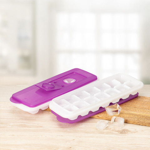 TUPPERWARE Purple Plastic Ice Cube Tray Price in India - Buy