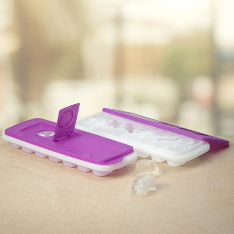 TUPPERWARE Purple Plastic Ice Cube Tray Price in India - Buy