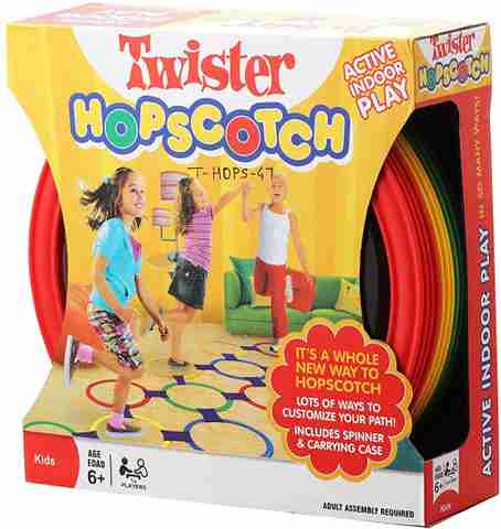 FunBlast Twister Hopscotch Active Indoor Play with Rings Game for Kids ...