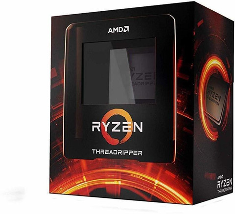 AMD Ryzen Threadripper 3990X 2.9 GHz Upto 4.3 GHz sTRX4 Socket 64 Cores ...