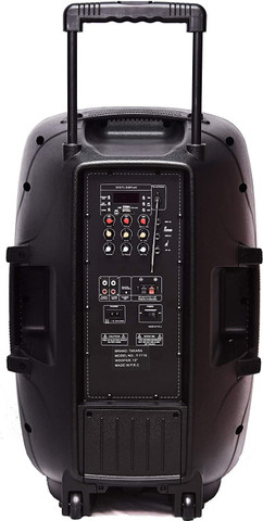 Takara Karaoke Speaker T-7115 Portable 15 Inch Trolley Speaker