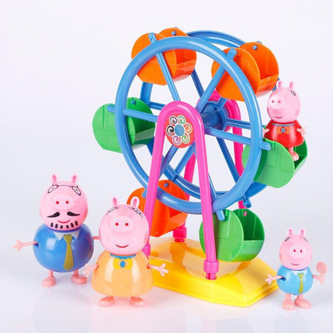 新品ペッパピッグ Peppa pig おもちゃや観覧車 音声付き(原版动画音楽) 1000円⁄555円クーポン26時間ペッパピッグ Peppa Pig キャンピングカー おもちゃ 車輪付き フィギュア8体 アクセサリー4個付き  F4892FF1 | パームスアメリカ