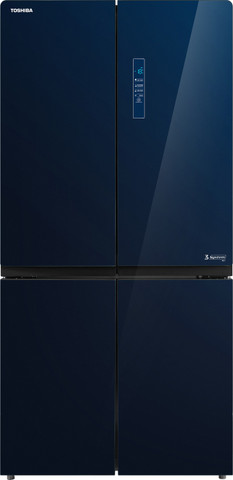 【希少】Grabber Blue TOSHIBA 650 L Frost Free French Door Bottom Mount Convertible