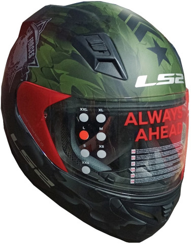 ls2 commando helmet LS2 Commando Special Forces Motorbike Helmet - Buy LS2 Commando Special  Forces Motorbike Helmet Online at Best Prices in India - Motorbike