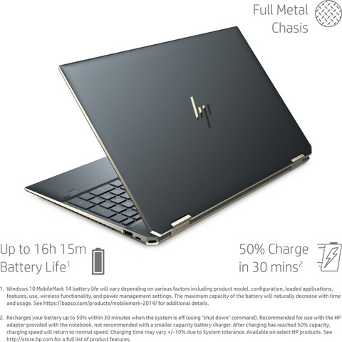 HP Spectre x360 Intel Core i7 10th Gen 10750H - (8 GB/512 GB