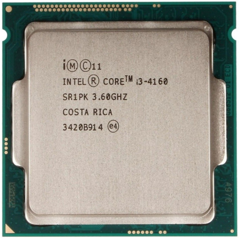 82028 動作品 Intel core i3-4160 CPU 3.60GHZ LGA1150 Intel Core i3-4160 - обзор процессора