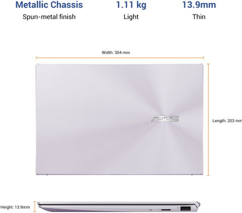 ASUS ZenBook 13 Intel Core i7 11th Gen 1165G7 - (16 GB/1 TB SSD