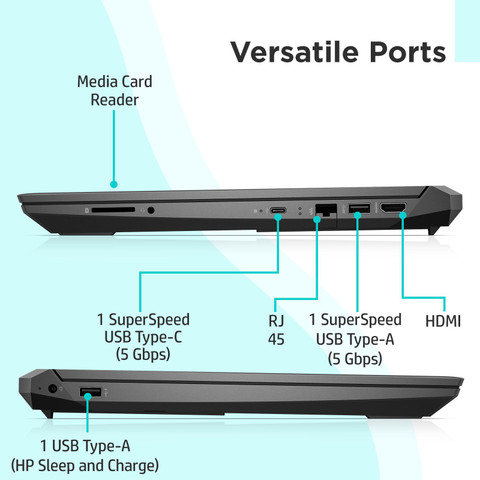 HP Pavilion Gaming Intel Core i7 10th Gen 10870H - (16 GB/1 TB HDD
