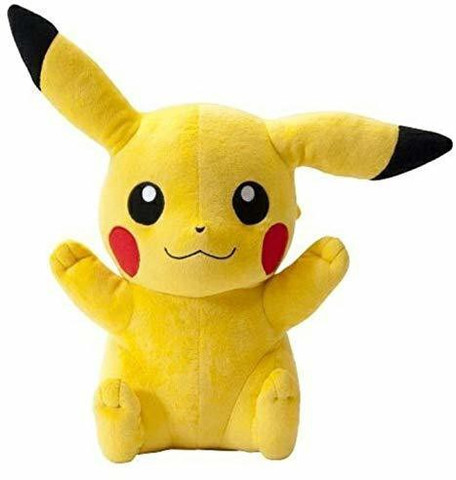 GODGIFTS Pikashu Pokemon Yellow Color soft stuffed teddy 30 cm