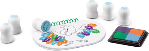 My First Finger Paint - Maped Creativ - Kit de Peinture Sensorielle pour Tout-Petits - Activité Créative dès 2 Ans - Jeux - Jouets
