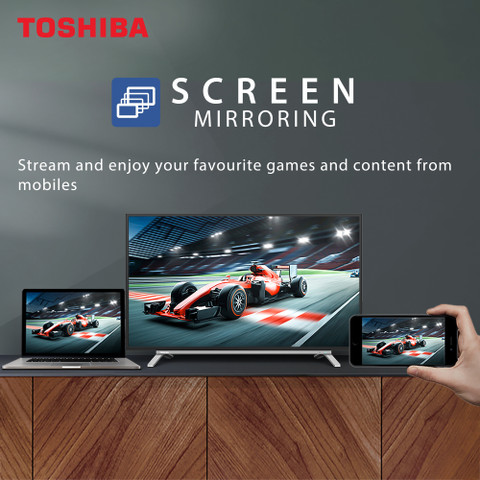 TOSHIBA L50 Series 80 cm (32 inch) HD Ready LED Smart VIDAA TV