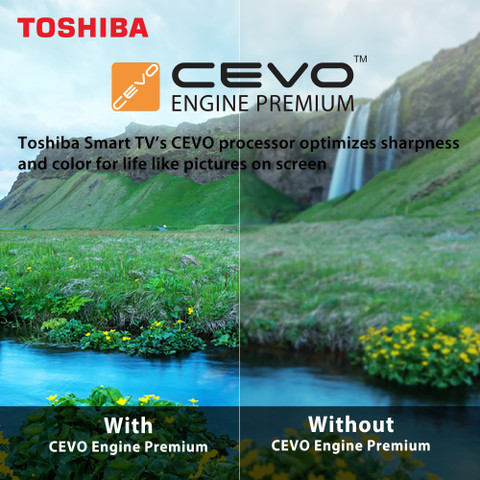 TOSHIBA L50 Series 80 cm (32 inch) HD Ready LED Smart VIDAA TV