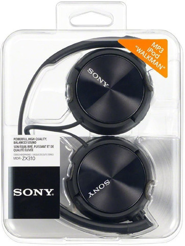 SONY ZX Series Stereo 10-24.000 Hz Headphones Wired without Mic