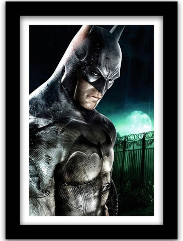 batman framed poster
