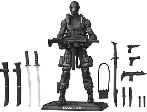G.I. Joe Retro Collection Snake Eyes Toy 3.75-Inch-Scale