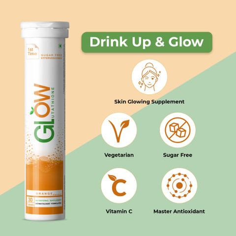 Glow Glutathione L-Glutathione + Vitamin C 60 tablets Price in India - Buy Glow  Glutathione L-Glutathione + Vitamin C 60 tablets online at Flipkart.com