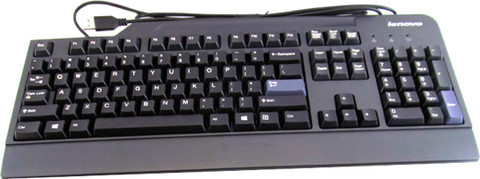 Lenovo SK 8820 Wired USB Standard Desktop Keyboard Compatible with