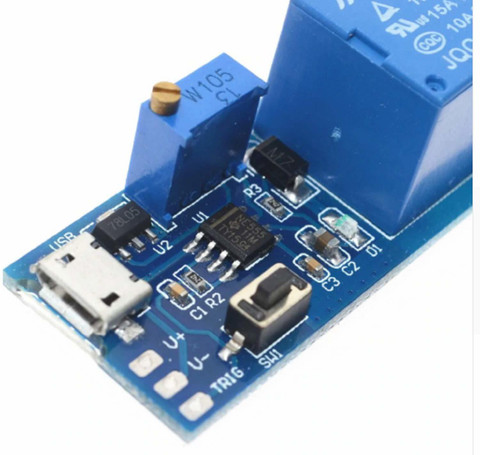 Super Debug 5V-30V Delay Relay Timer Module Trigger Delay Switch Micro ...