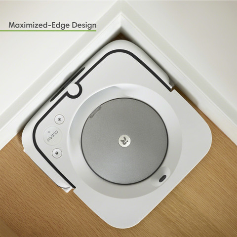 irobot Braava Jet m6138 Robotic Floor Cleaner with Reusable Dust