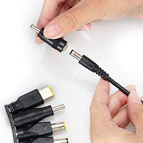 See Good Universal DC Pin Kit 5.5x2.1mm female to Multi-Type Male Jack ...