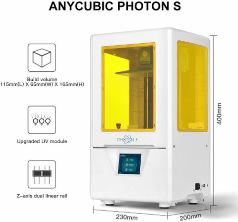 Anycubic Photon S UV 3D Printer | Photocuring Ultra Precision