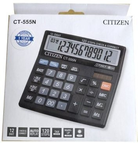 Flipkart.com | CITIZEN CT-555N Desktop Basic Calculator - Basic