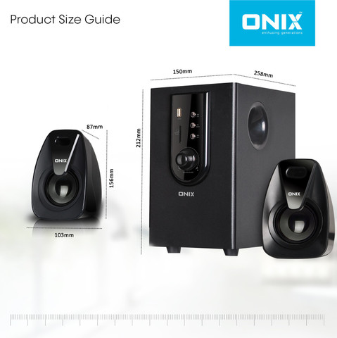 Buy Onix OHT 201E 20 W Bluetooth Laptop/Desktop Speaker Online