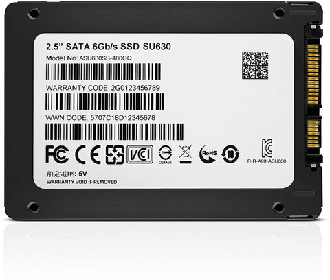 ADATA ULTIMATE SU630 SATA 480 GB Laptop, Desktop Black SATA