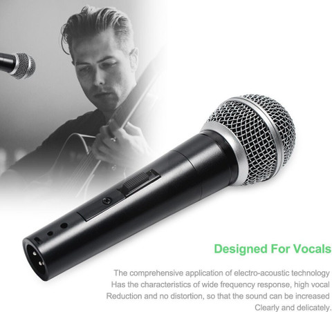 kluzie Universal Uni-directional Dynamic Microphone Handheld Wired